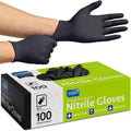 Black Nitrile Disposable Gloves | 4.5 Nitrile Disposable Safety Medical Cooking Cleaning Gloves