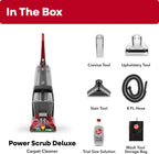 Powerscrub Deluxe Carpet Cleaner Machine, Pet & Upholstery Tools