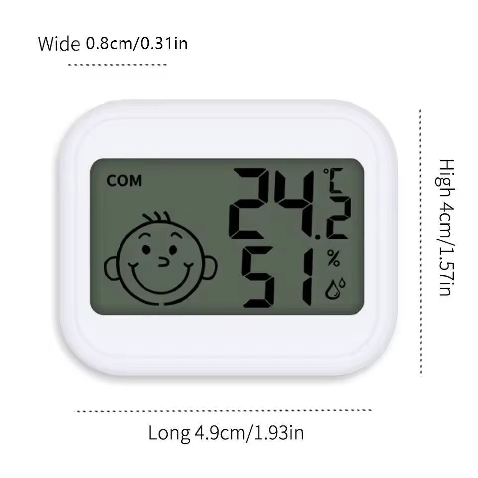 LED Thermometer Thermo-Hygrometer Multifunction Electronic Clock Temperature Humidity Meter Weather Station for Home with Alarm