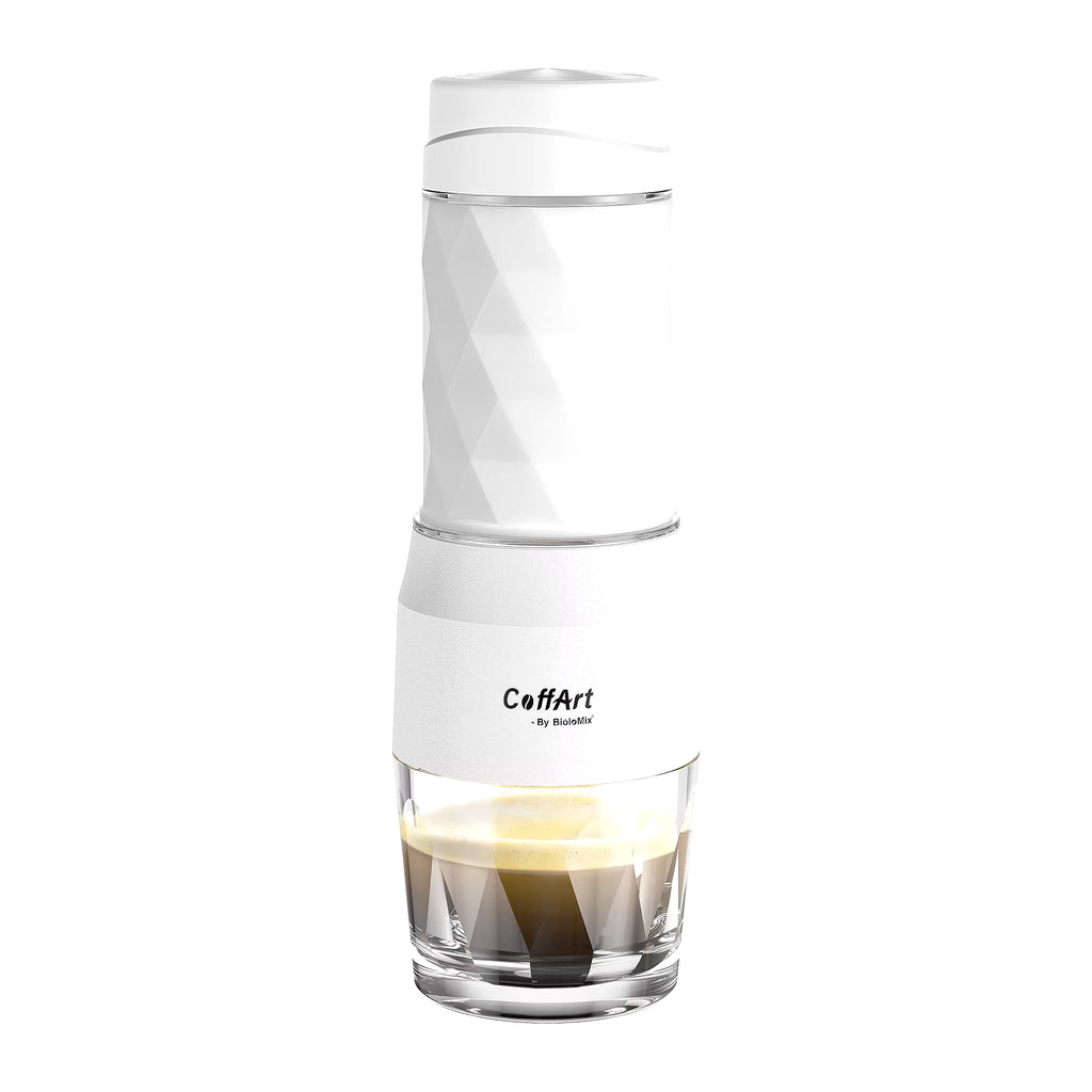 Portable Coffee Maker Espresso Machine Hand Press Capsule Ground Coffe ...