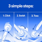 Toiletwand Toilet Cleaning Kit, 1 Starter Kit with 16 Refill Heads