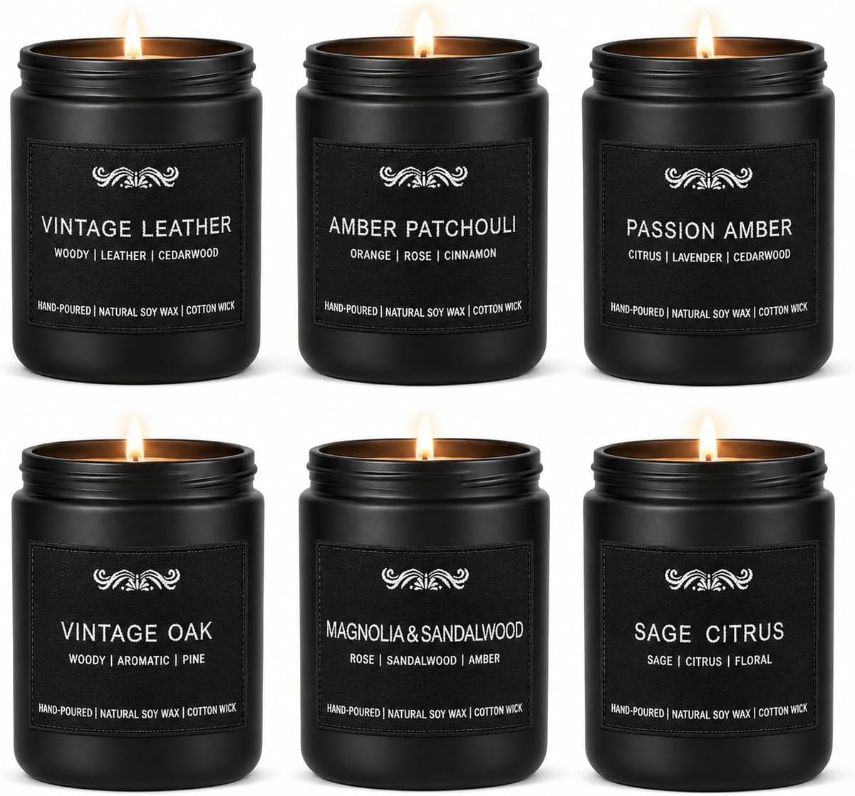 Candles Gifts for Women, 12 Pack Soy Wax Candles for Home Scented, Birthdays Thank You Mothers Day Gifts for Women Mom Who Have Everything