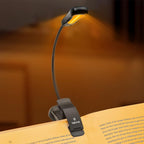 Amber Rechargeable 7 Led Eye Care Book Light