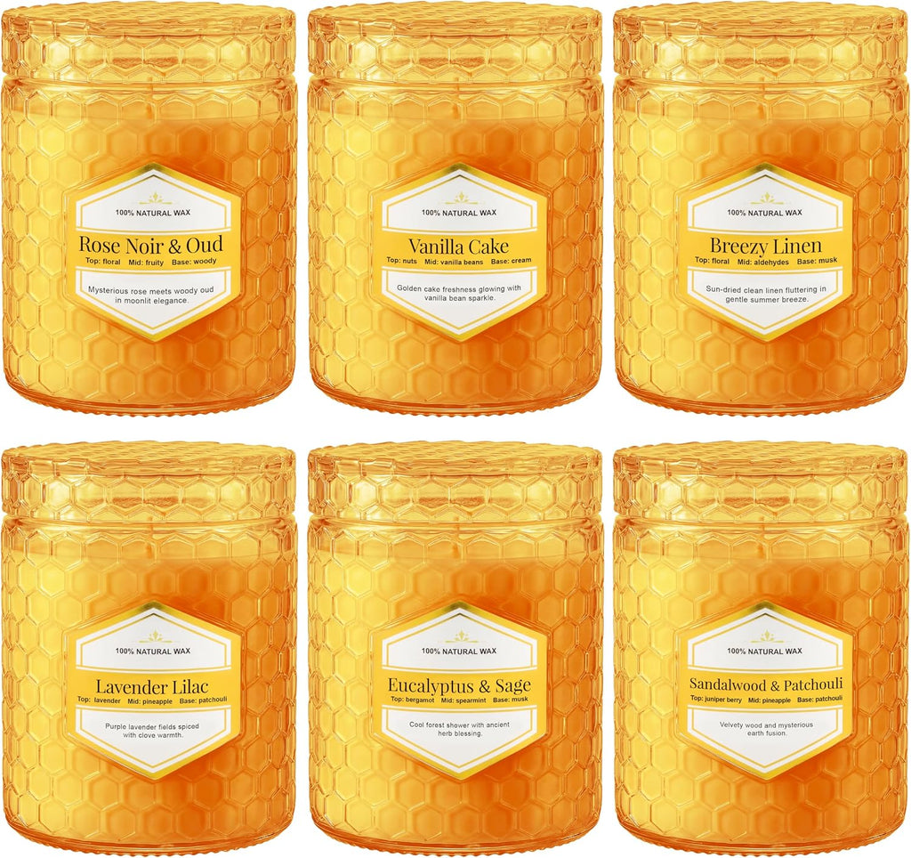 Candles Gifts for Women, 12 Pack Soy Wax Candles for Home Scented, Birthdays Thank You Mothers Day Gifts for Women Mom Who Have Everything