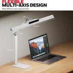 Transform Your Workspace with the HJ1WT 1200LM Dimmable LED Desk Lamp - Perfect for Any Task!