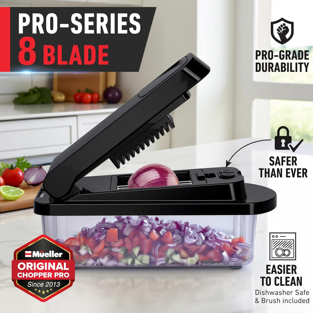 Pro-Series 10-In-1, 8 Vegetable Chopper & Mandoline Slicer