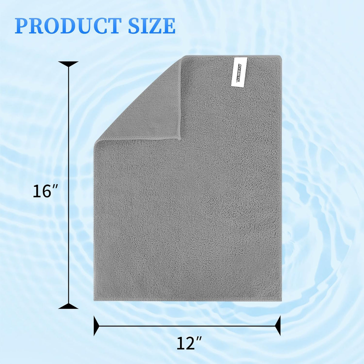 Microfiber Cleaning Cloth - Pack of 50, Microfiber Towels for Cars 16 X 12 In, Highly Absorbent Cleaning Rags, Lint-Free, Streak-Free Cleaning Cloths for Car Kitchen Home Office