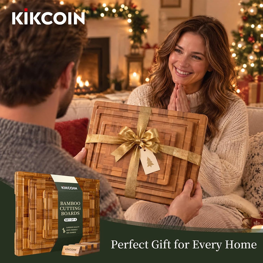 Extra Large Bamboo Cutting Board, Wood Cutting Boards for Kitchen