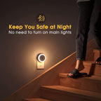LED Night Lights Plug into Wall [4 Pack] Plug in Night Light Warm