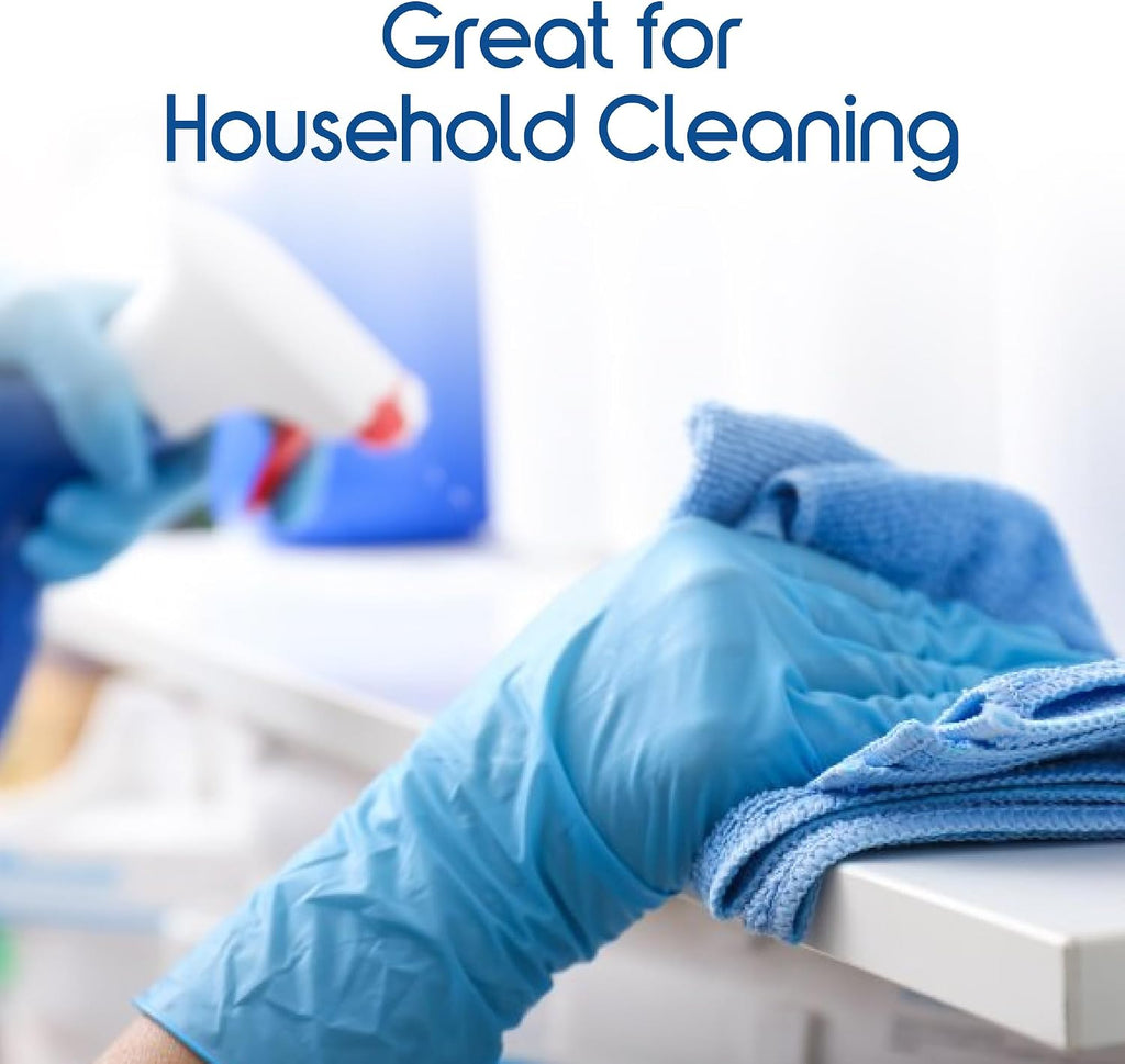 Blue Nitrile Disposable Gloves | 4.5 Nitrile Disposable Safety Medical Cooking Cleaning Gloves