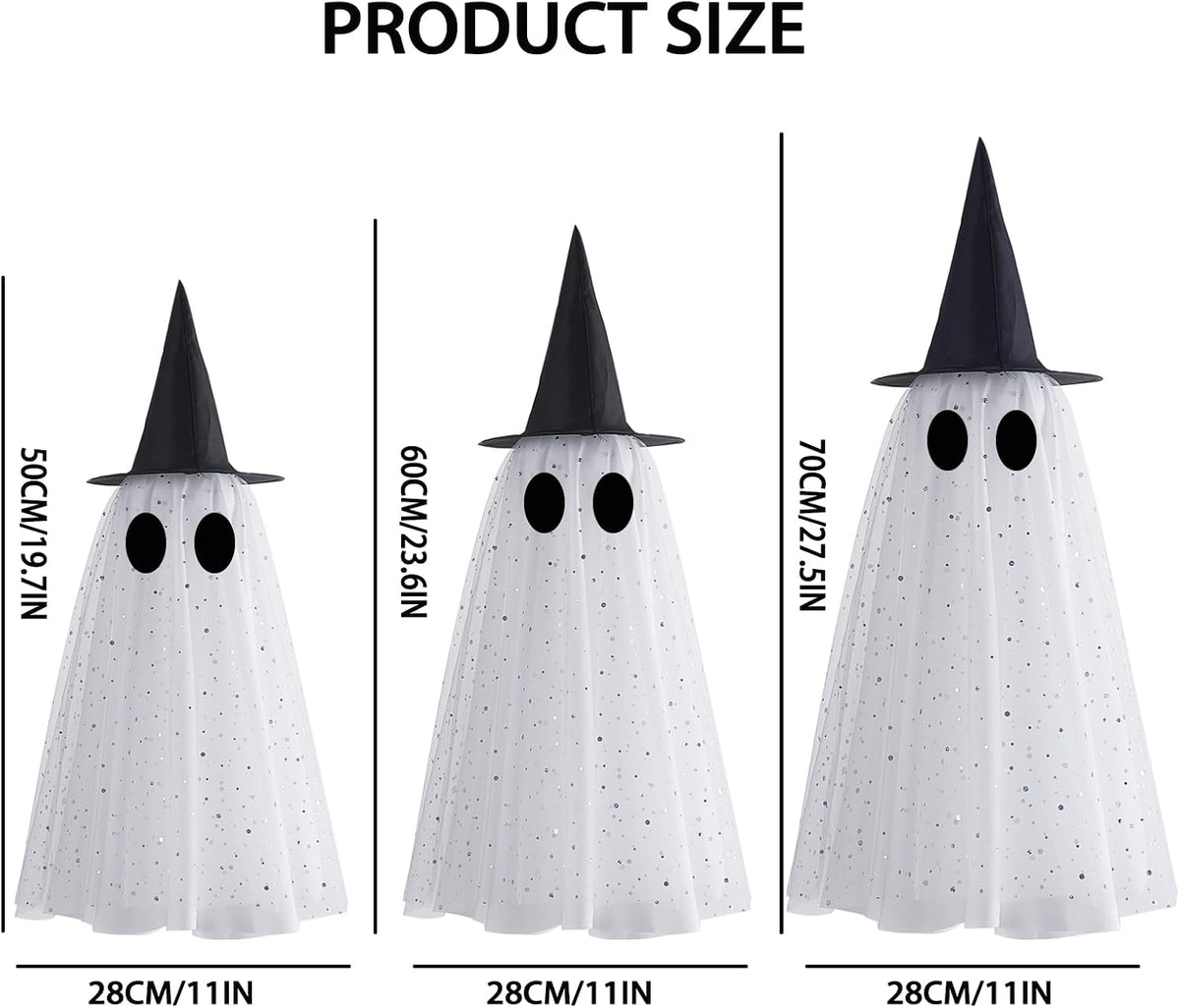 Halloween Ghost Decor Outdoor, Halloween Hanging Ghost Decorations