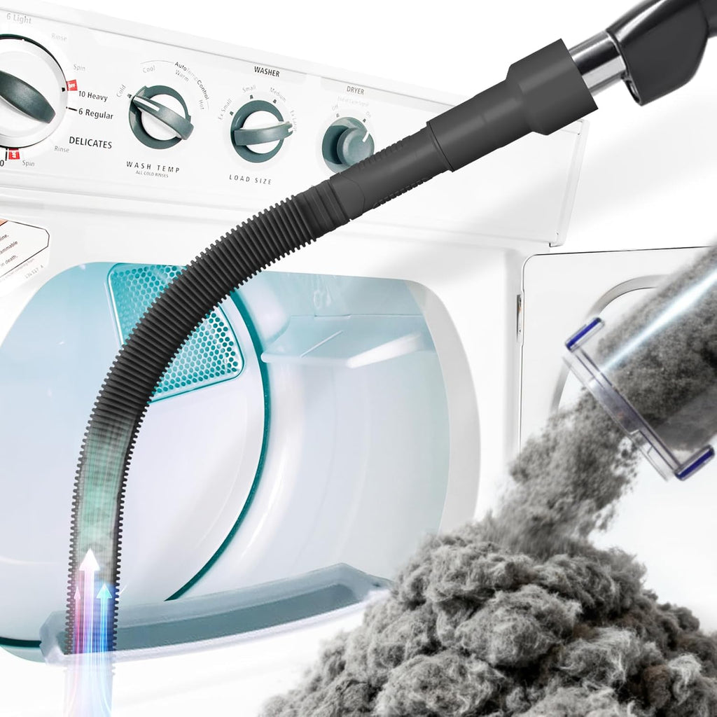 Dryer Vent Cleaner Kit – Blue Lint Vacuum Attachment