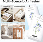 12 Pack Fresh Linen Scented Sachets, Closet Deodorizer Car Freshener