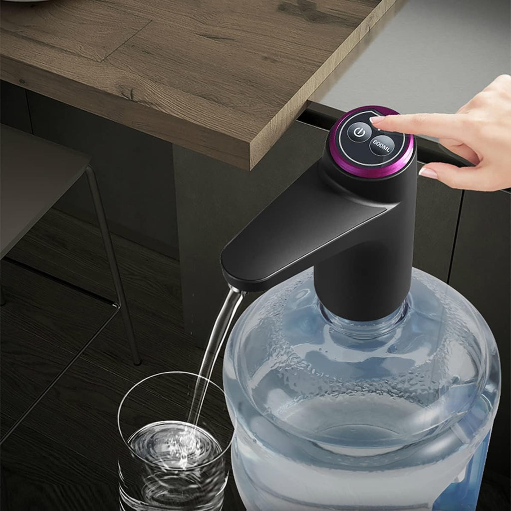 Water Dispenser for 5 Gallon Bottle, Portable Water Cooler Dispenser,Universal Water Dispenser for 2.5、3 and 5 Gallon Bottles USB Charging Water Pump