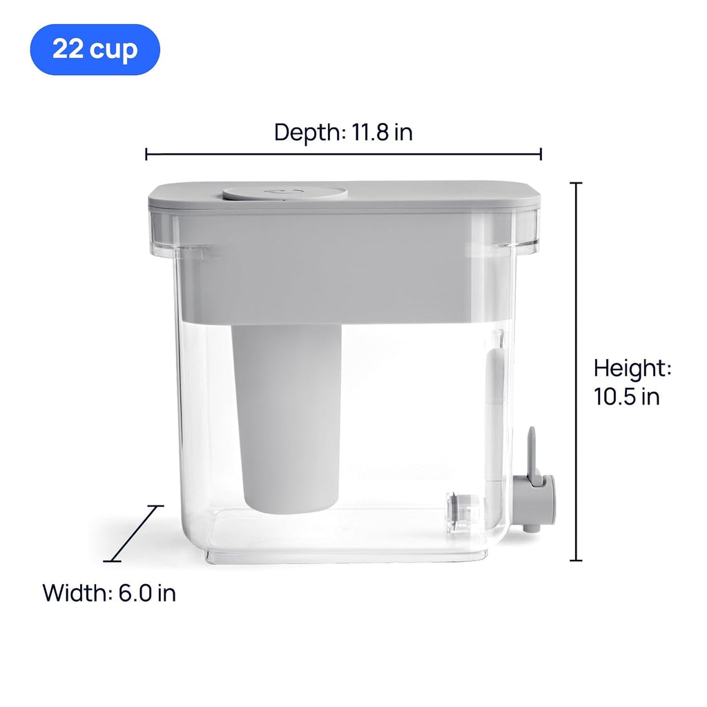 Zerowater 23-Cup Water Filter Dispenser Removes PFAS ​