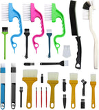 26Pcs Small Cleaning Brush, Crevice Cleaning Brushes for Small Spaces