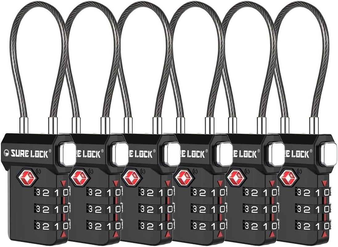 3 Digit TSA Approved Luggage Locks