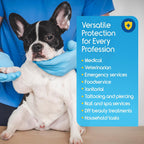 Blue Nitrile Disposable Gloves | 4.5 Nitrile Disposable Safety Medical Cooking Cleaning Gloves