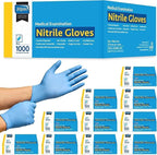 Blue Nitrile Disposable Gloves | 4.5 Nitrile Disposable Safety Medical Cooking Cleaning Gloves