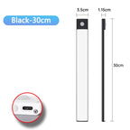Motion Sensor Night Light USB Rechargeable Wireless Lamp under Cabinet Led Lights for Kitchen Cabinet Bedroom Wardrobe Lighting