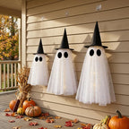 Halloween Ghost Decor Outdoor, Halloween Hanging Ghost Decorations