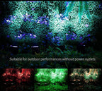 Rechargeable Wireless Stage Light, 6X18W Par Can Lights, 4 Pack