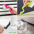 26Pcs Small Cleaning Brush, Crevice Cleaning Brushes for Small Spaces