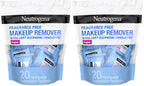 Makeup Remover Towelettes, Daily Single Face Towelettes, 20 Ct