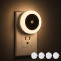 LED Night Lights Plug into Wall [4 Pack] Plug in Night Light Warm
