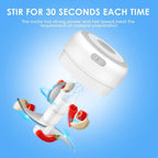 Electric 300ML Garlic Press Chopper Chili Onion Fruits Meat Mincer Blender Mixer