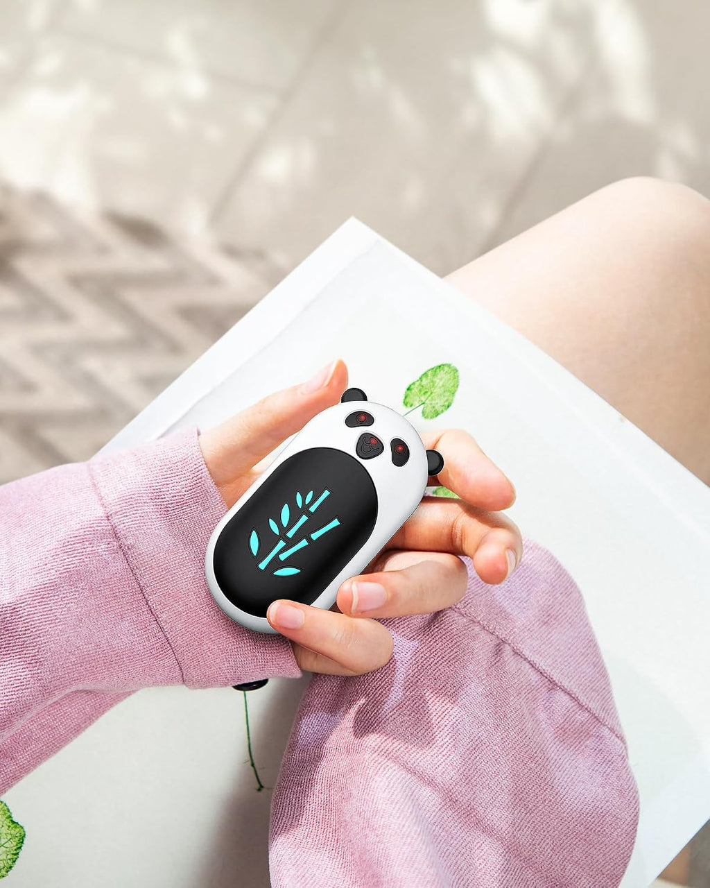Hand Warmers Rechargeable, 6000Mah Electric Hand Warmer Reusable, 20Hrs Long Heating, Portable Pocket Heater Handwarmer for Women Men, Outdoor Camping, Hunting Gear