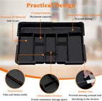 Large Kitchen Utensil Drawer Organizer Expandable Silverware Tray