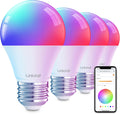 Smart Light Bulbs, Work with Alexa, Google Home, Aidot