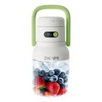 The Thoughtful Gift for Holidays & Birthday: ZHENMI Cordless Blender, 33Oz Bpa-Free, Perfect for Making Two-Serving Smoothies, Crushes Ice, USB Rechargeable – for a Fresh & Healthy Start as a Couple. Share Healthy Moments Together! Outdoor