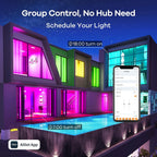 Smart Light Bulbs, Work with Alexa, Google Home, Aidot