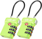 3 Digit TSA Approved Luggage Locks