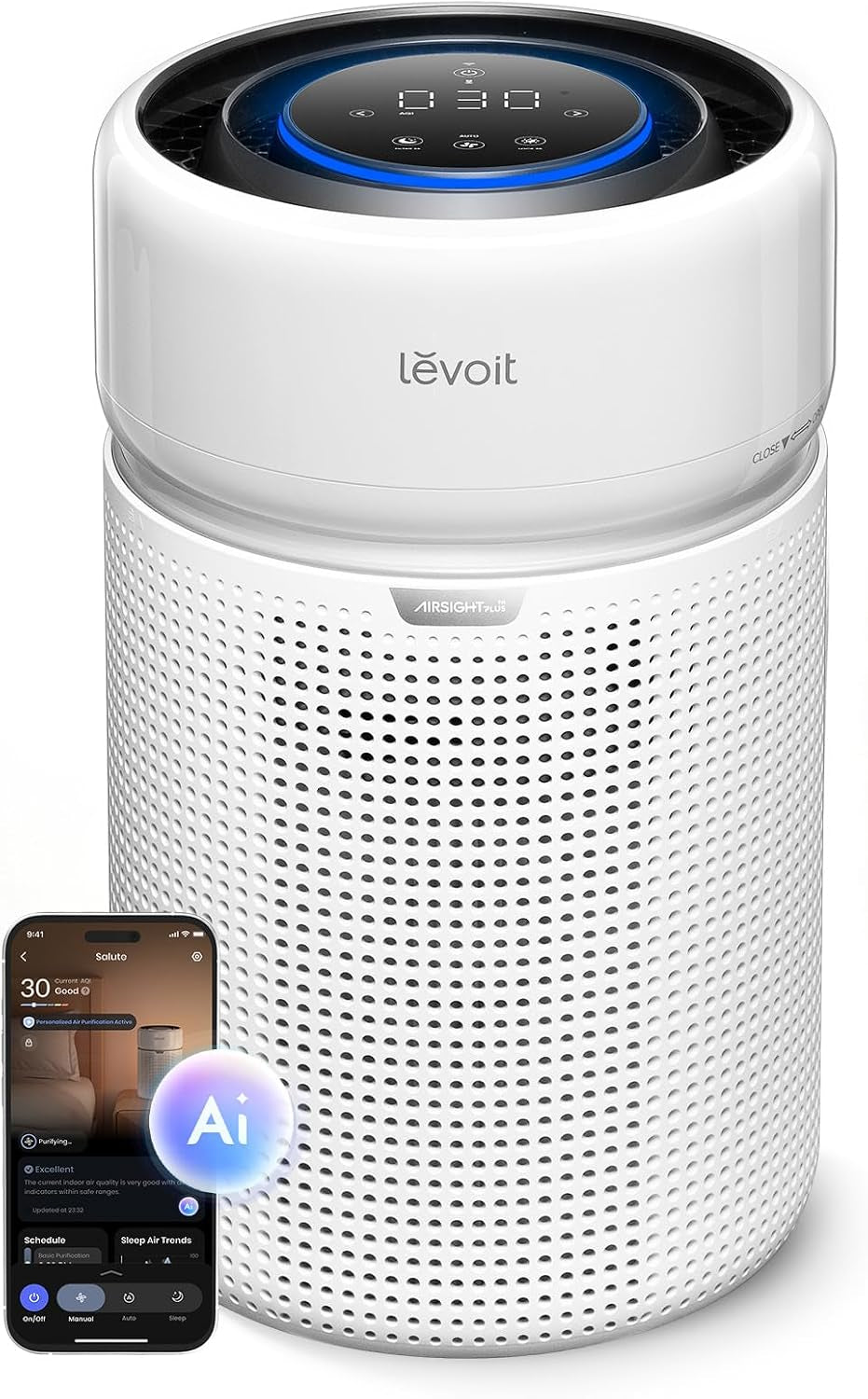 Smart Air Purifier for Home Large Room up to 1875 Ft² Vital 200S-P