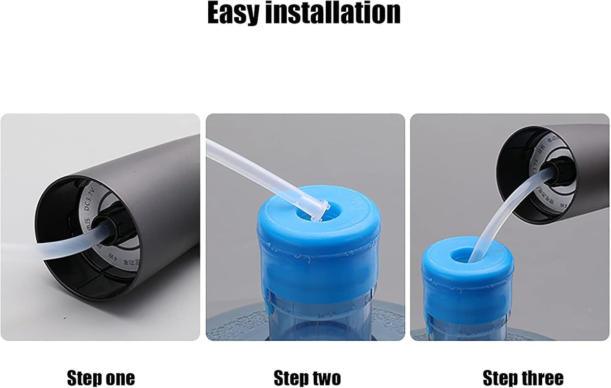 Water Dispenser for 5 Gallon Bottle, Portable Water Cooler Dispenser,Universal Water Dispenser for 2.5、3 and 5 Gallon Bottles USB Charging Water Pump
