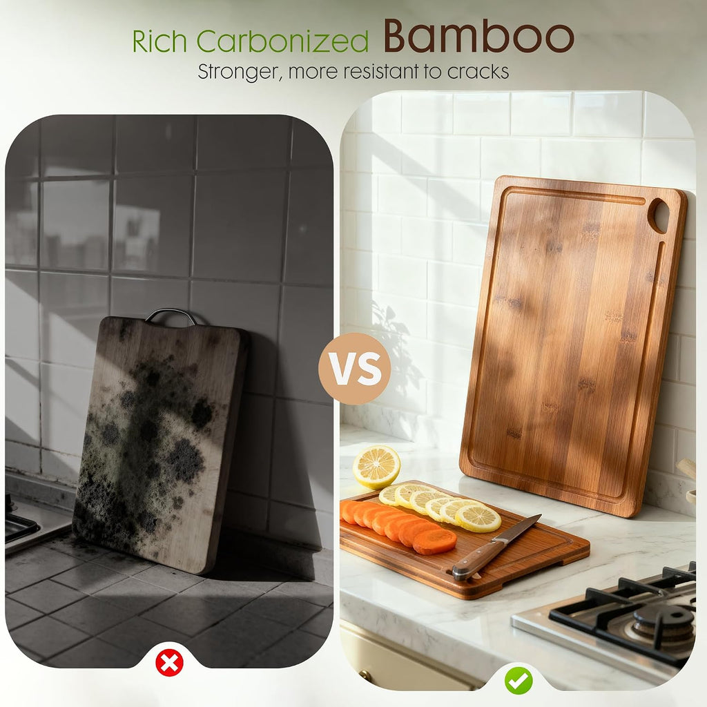 Bamboo Cutting Boards for Kitchen