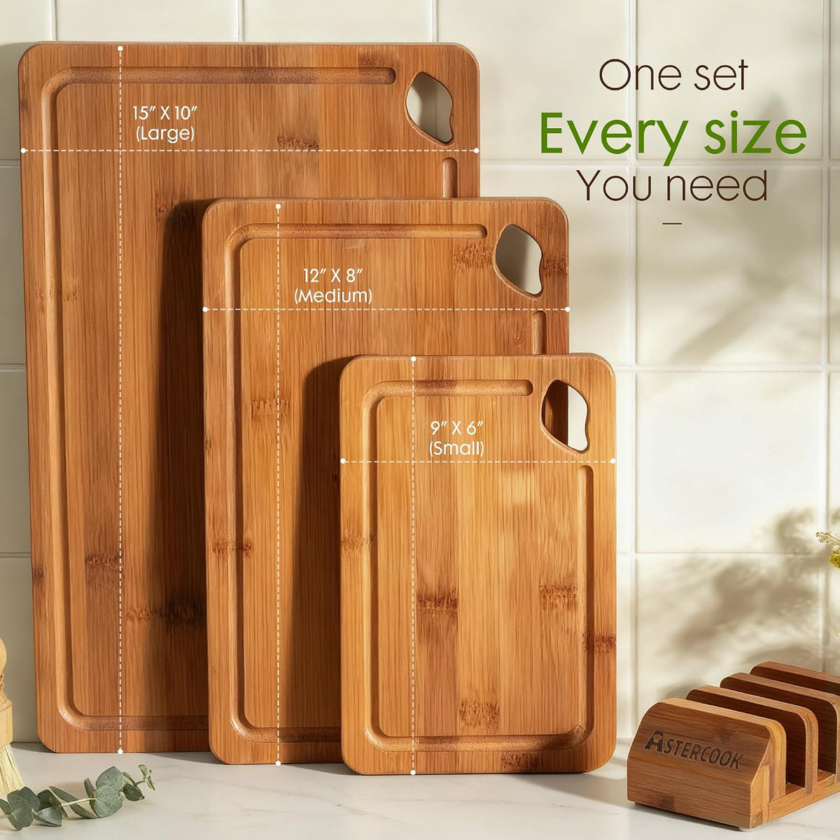 Bamboo Cutting Boards for Kitchen