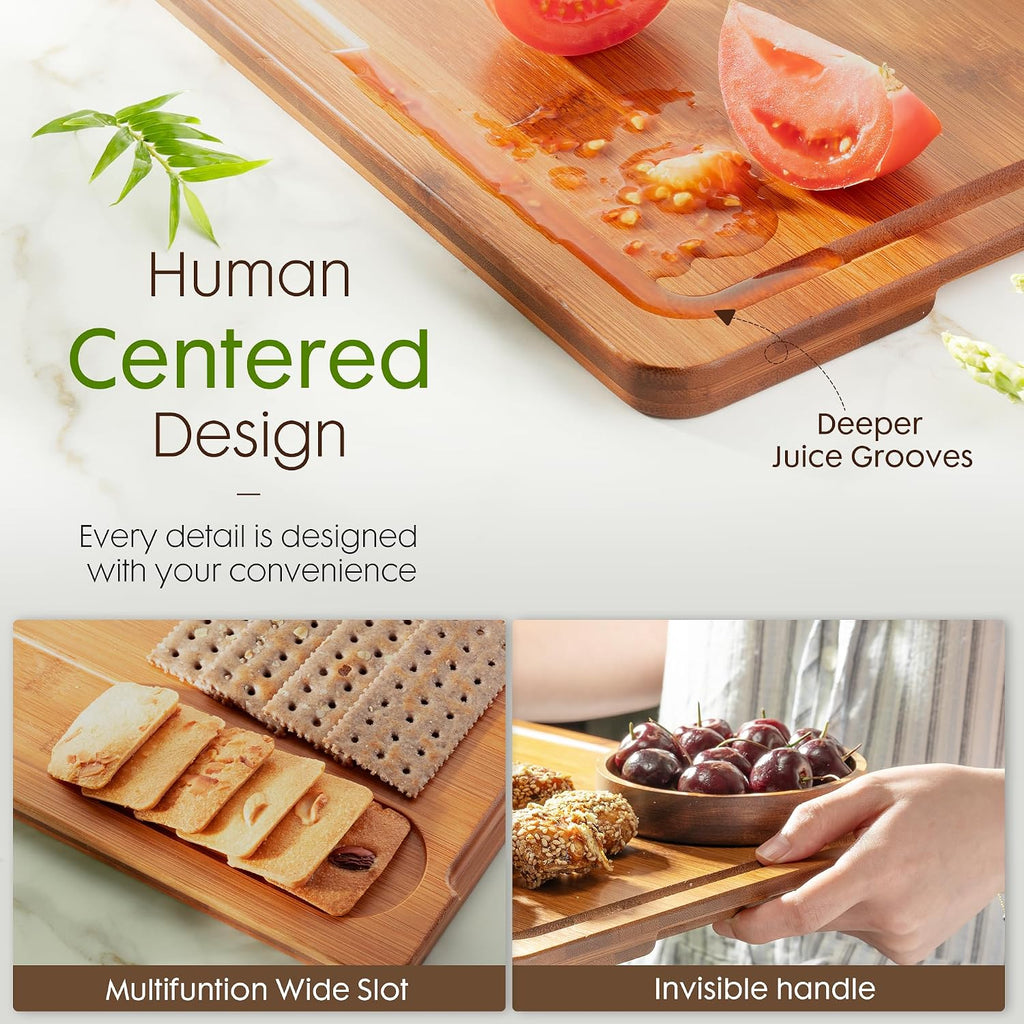 Bamboo Cutting Boards for Kitchen