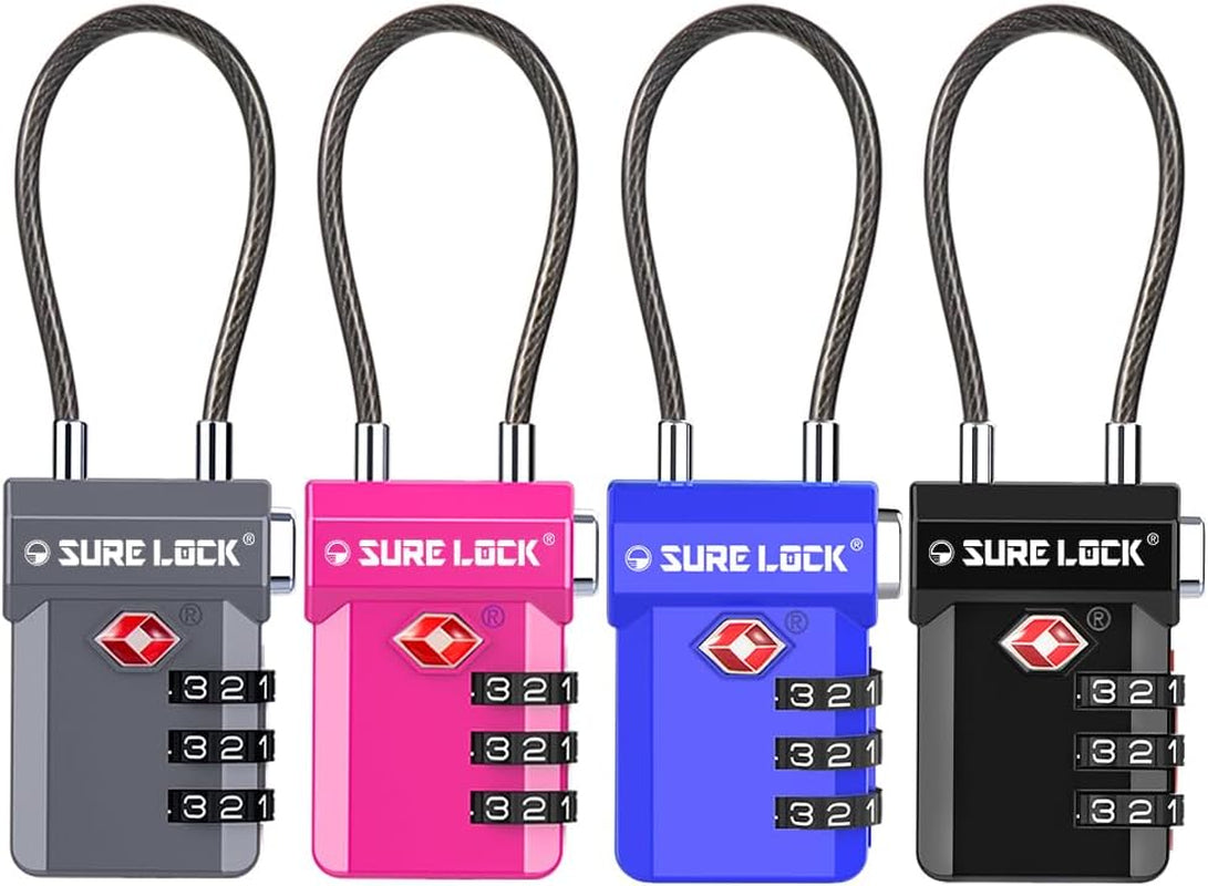 3 Digit TSA Approved Luggage Locks