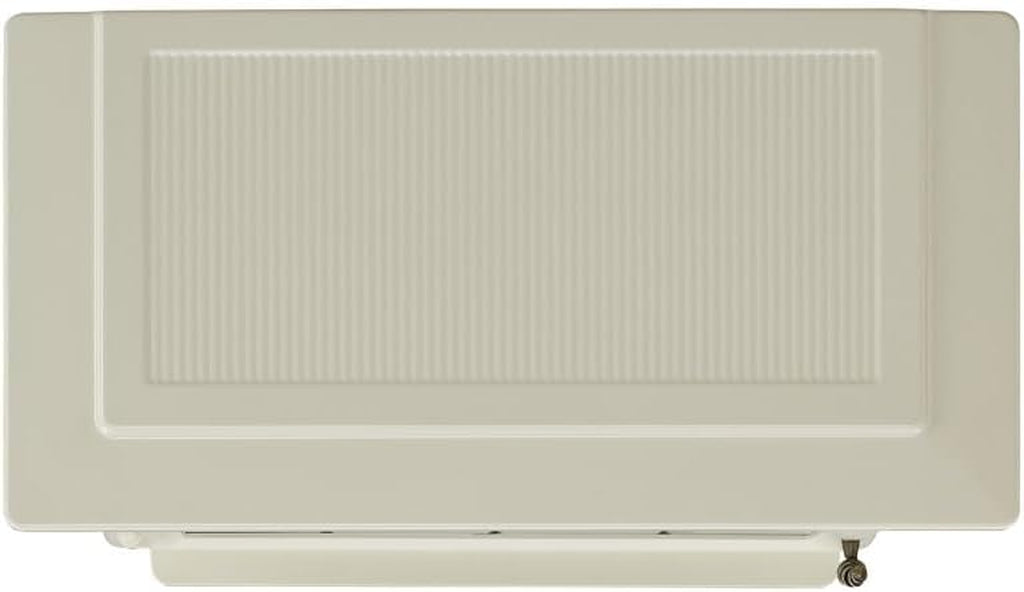 Freestanding Electric Fireplace Stove Heater with 3D Flame Effect for 1,000 Sq. Ft. Room, Cream