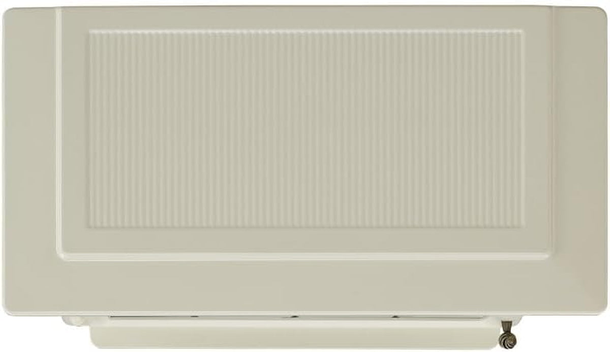 Freestanding Electric Fireplace Stove Heater with 3D Flame Effect for 1,000 Sq. Ft. Room, Cream