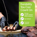 Black Nitrile Disposable Gloves | 4.5 Nitrile Disposable Safety Medical Cooking Cleaning Gloves