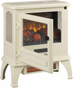 ® Infrared Stove Heater with 3D Flame® Effect and Remote, Cream