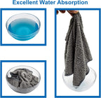 Microfiber Cleaning Cloth - Pack of 50, Microfiber Towels for Cars 16 X 12 In, Highly Absorbent Cleaning Rags, Lint-Free, Streak-Free Cleaning Cloths for Car Kitchen Home Office
