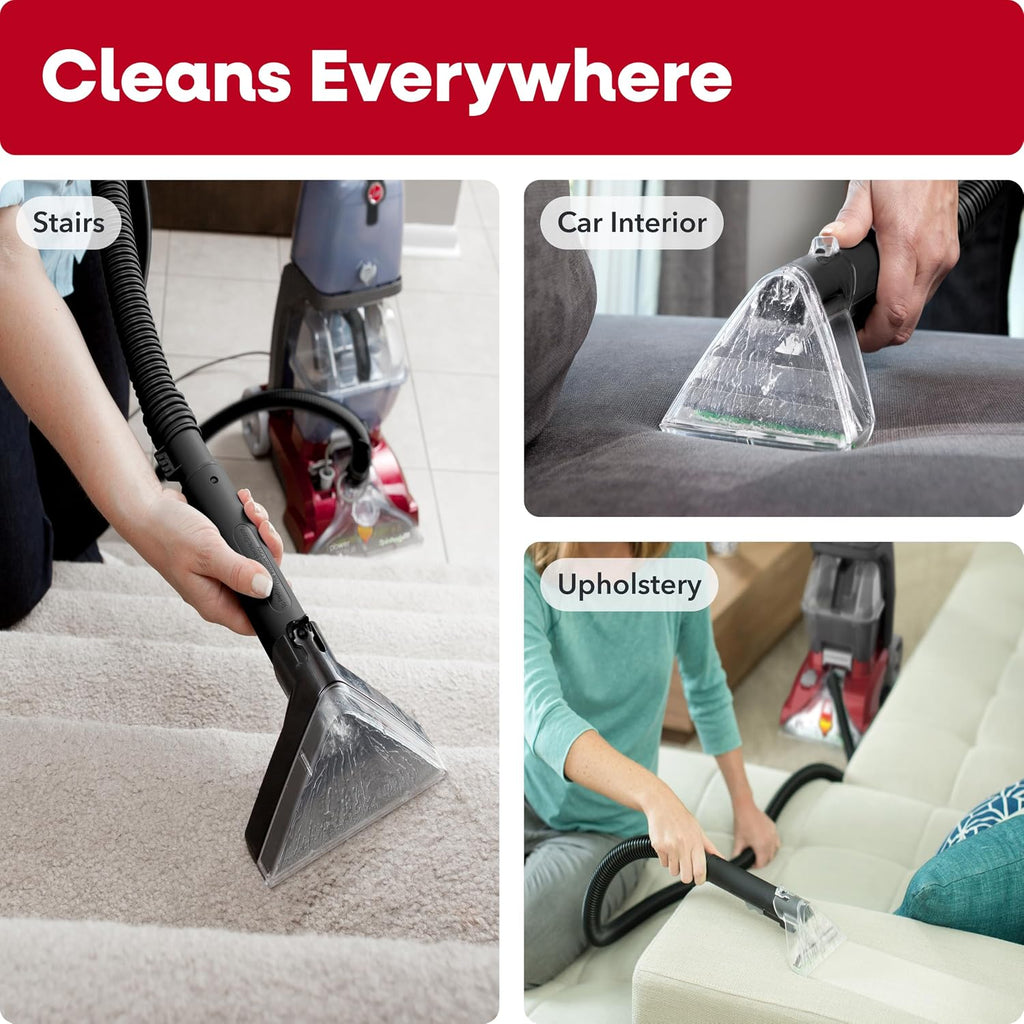 Powerscrub Deluxe Carpet Cleaner Machine, Pet & Upholstery Tools