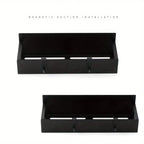 2Pcs Magnetic Storage Shelf Household Kitchen Refrigerator Washing Machine Side Hanging Storage Rack, Multifunctional Storage