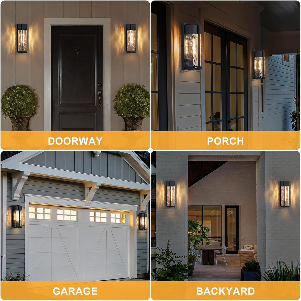 18IN Exterior Lighting Fixtures, Dusk to Dawn Outdoor Lighting